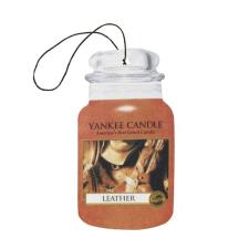 Yankee Candle Leather Car Jar Air Freshener
